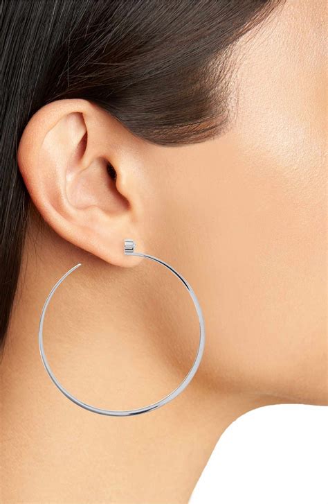 michael kors ohrrine|michael kors gold hoop earrings.